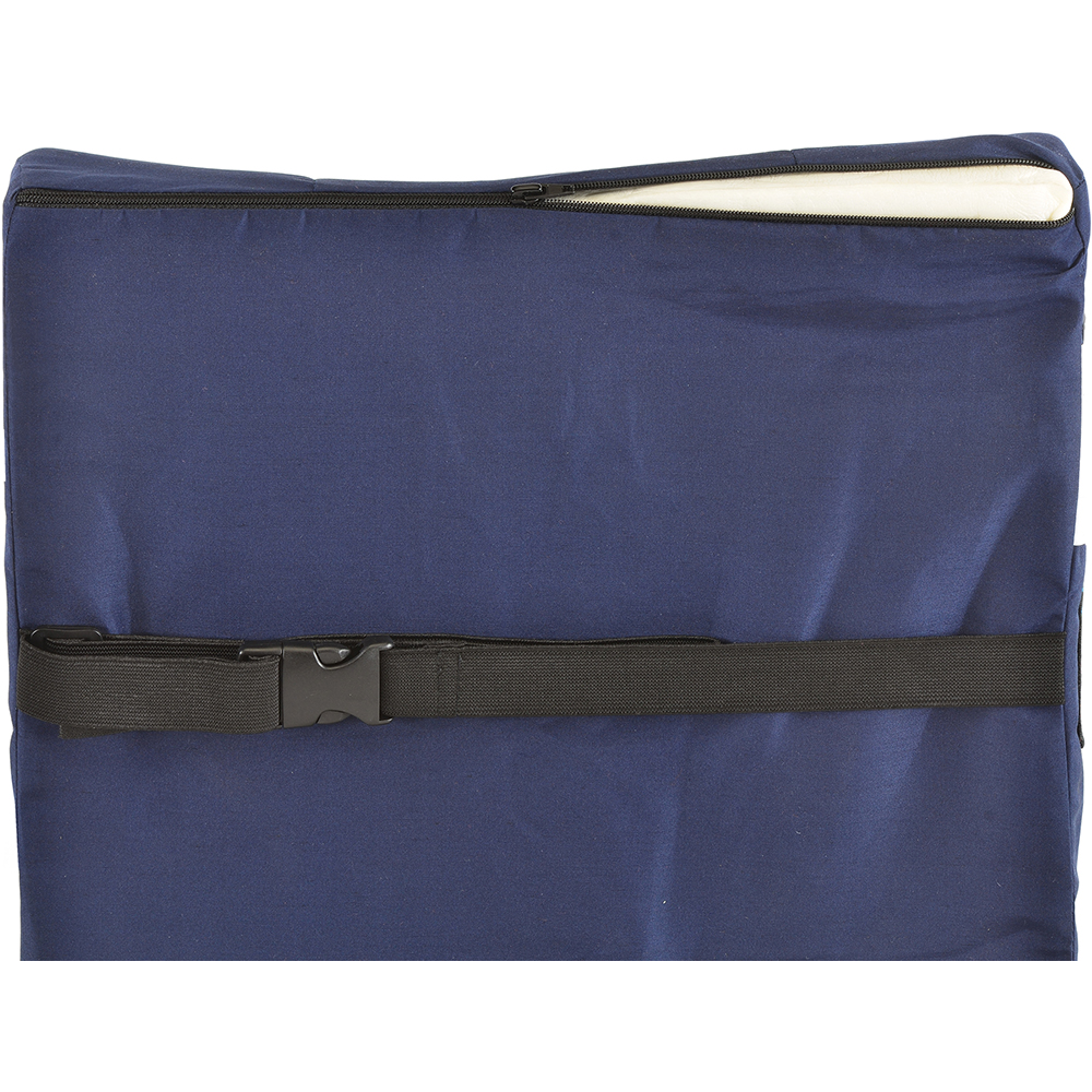 LUMBAR CUSHION WIDE BLUE